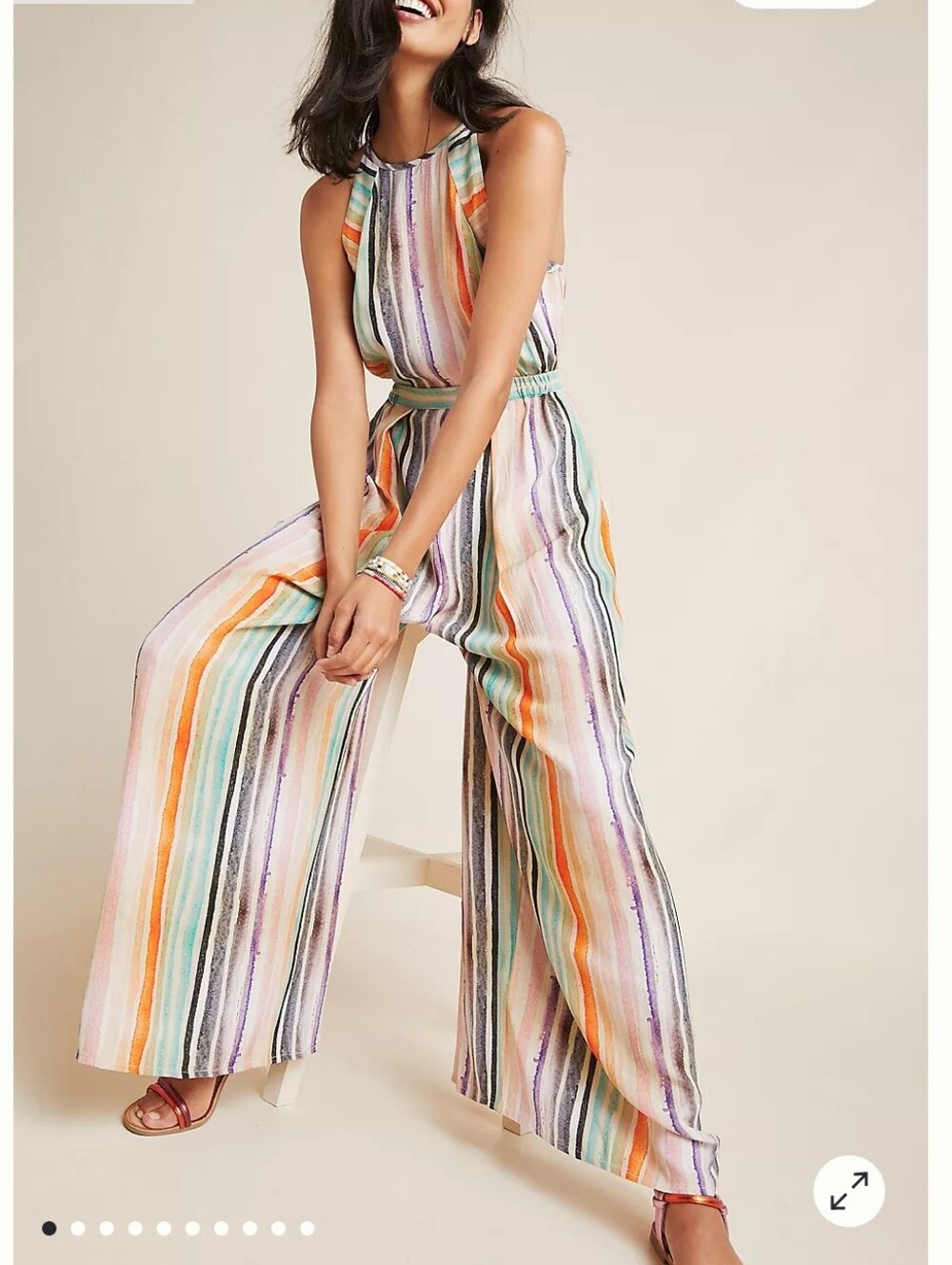 Anthropologie Blnk Gallery Row Jumpsuit